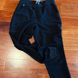 Figs Black Technical Collection Pants